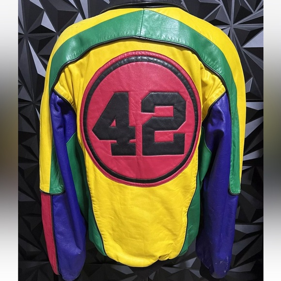 ❌❌SOLD❌❌Vintage Michael Hoban North Beach Color Block Hobo - Picture 3 of 7